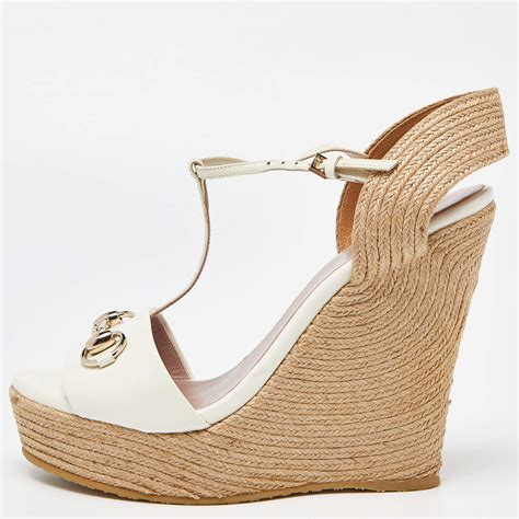 gucci wedges horsebit bronze|gucci horsebit sandals for women.